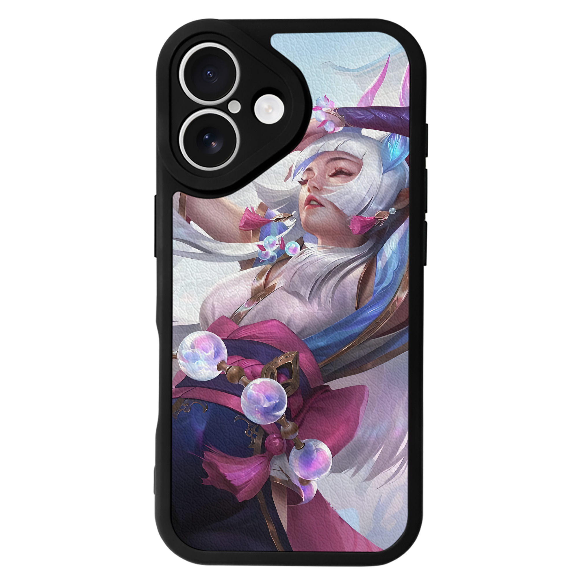 リーグ・オブ・レジェンド League of Legends LOL 【iPhone 16シリーズ対応】シリコンスマホケース（レザー調） 材質：シリコン